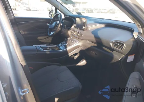 2022 Hyundai Santa Fe Hybrid Blue from USA, damaged, VIN KM8S2DA17NU020419